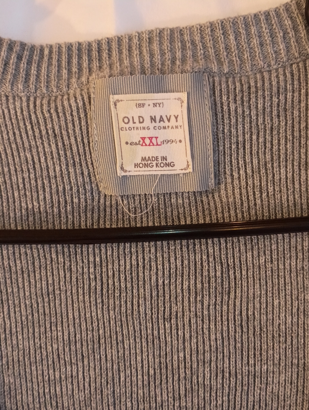 Old Navy Gray Cardigan Mid Sleeve - Picture 3 of 4